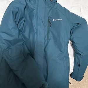 Columbia Teal Outdoor Jacket